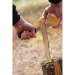 MORAKNIV Garberg (S) tőr, tokkal + Survival Kit tűzgyújtó készlet, fekete