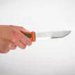 MORAKNIV Kansbol Hunting (S) kés, tokkal, oliva/narancs