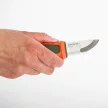 MORAKNIV Eldris Hunting (S) kés, tokkal, oliva/narancs