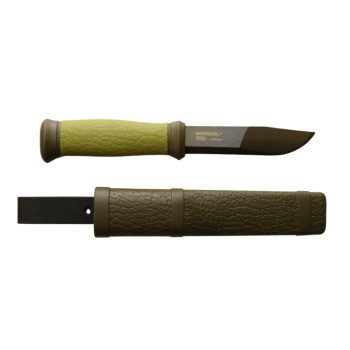 MORAKNIV Mora 2000 (S) kés, tokkal, zöld / Black Edition