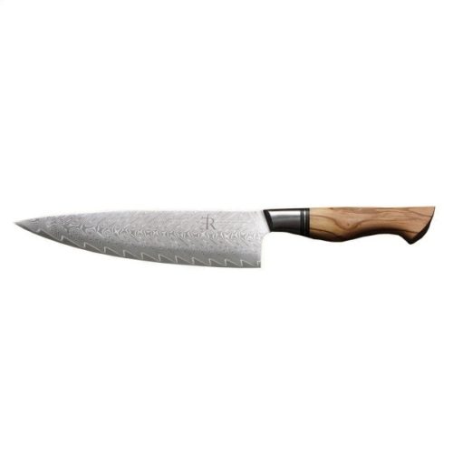 RYDA KNIVES ST650 szakácskés (25 cm) damaszkuszi acél