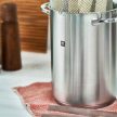 ZWILLING Pro spárga és tésztafőző edény (16 cm / 4,5 L) ezüst
